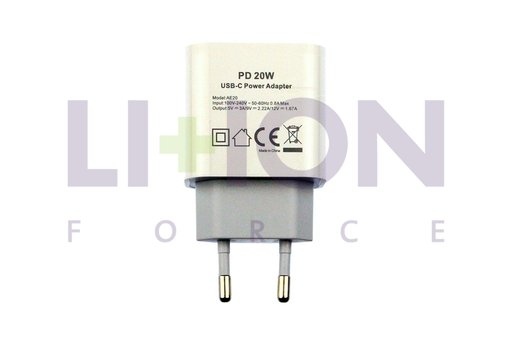 Carregador 20W Type-C - 120300TPC