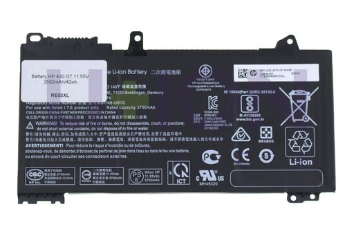 Battery HP 430 G7 11.55V 3500mAh/40wh
