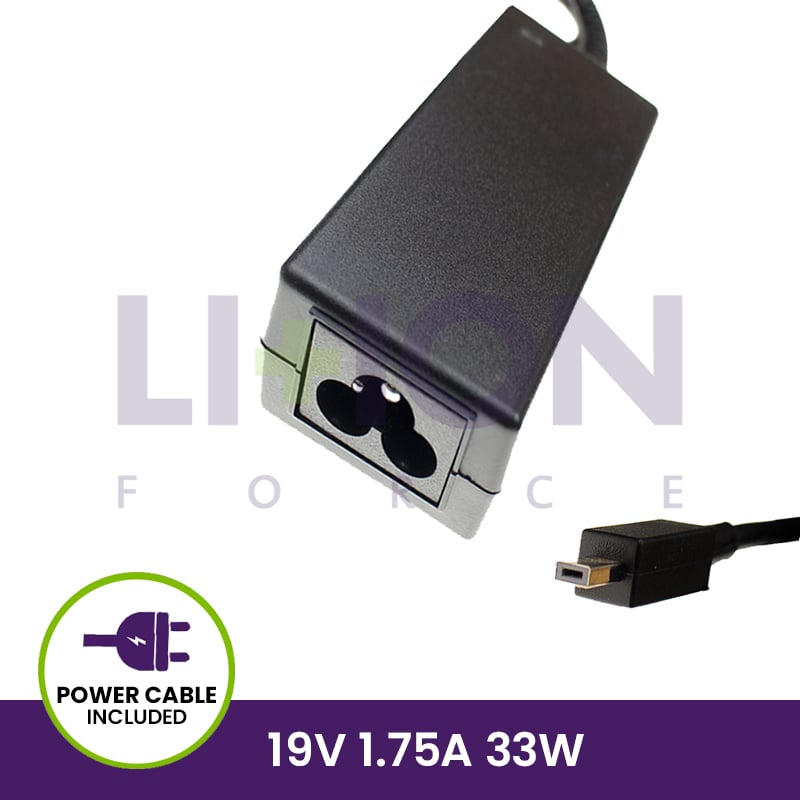 Carregador 19V 1.75A 33W - SMALL SQUARE                    