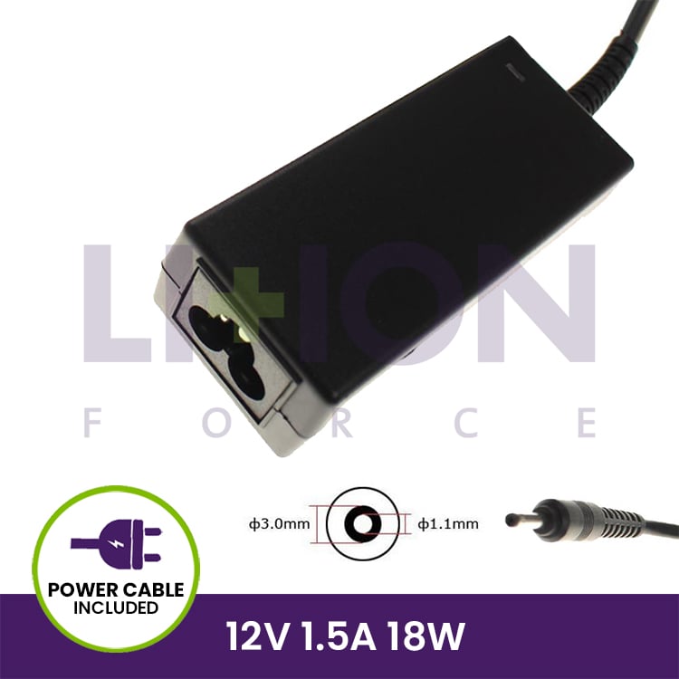 Carregador 12V 1.5A 18W - 3.0*1.1