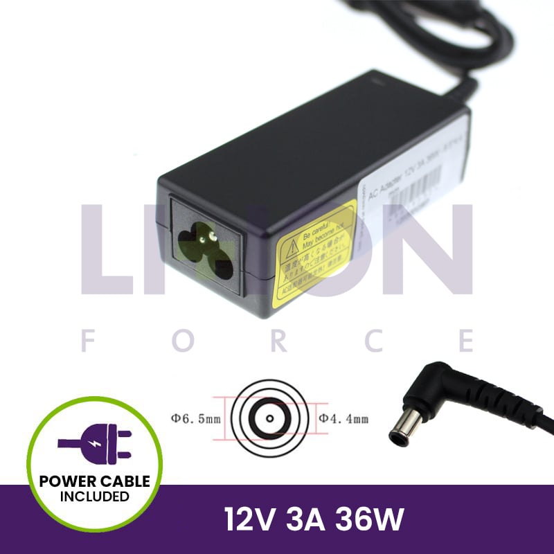 Carregador 12V 3A 36W - 6.5*4.4                          