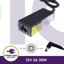 Carregador 12V 3A 36W - 6.5*4.4                          