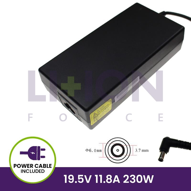Carregador 19.5V 11.8A 230W - 6.0*3.7