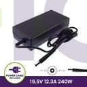 Carregador 19.5V 12.3A 240W - 7.4*5.0 Pin inside          