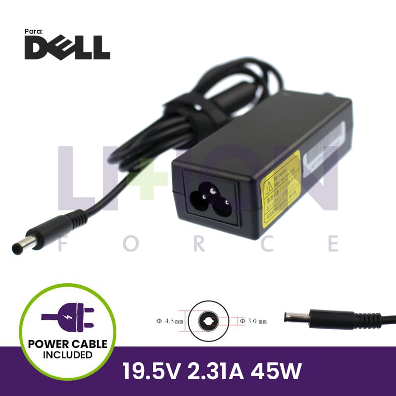 Carregador 19.5V 2.31A 45W - 4.5*3.0 Pin inside           