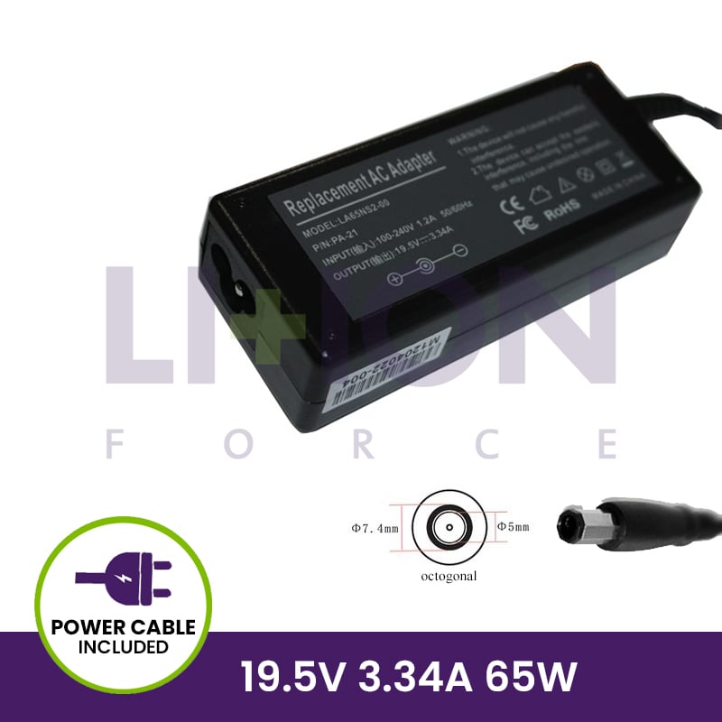 Carregador 19.5V 3.34A - Octagon Rhombus                    