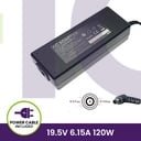 Carregador 19.5V 6.15A 120W - 4.5*3.0 Pin inside