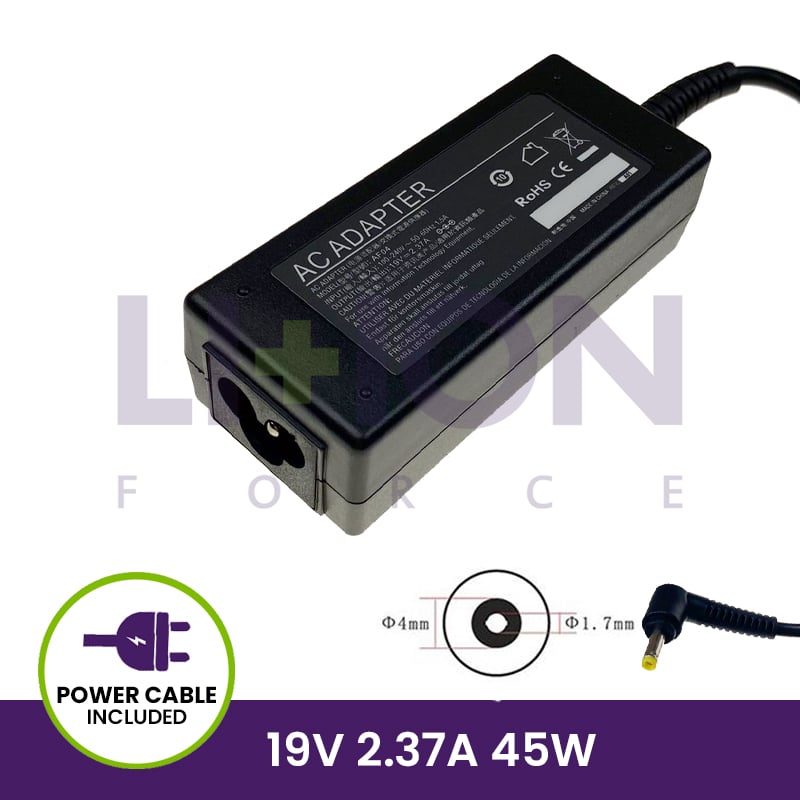 Carregador 19V 2.37A 45W - 4.0*1.7