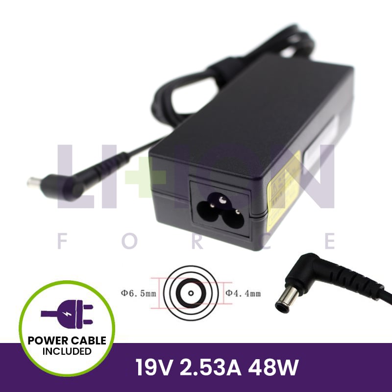 Carregador 19V 2.53A 48W - 6.0*4.4                          
