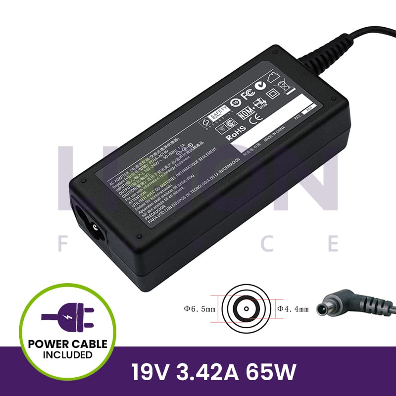 Carregador 19V 3.42A 65W - 6.5*4.4