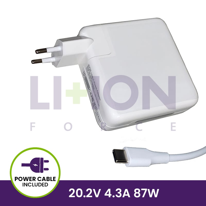 Carregador 20.2V 4.3A 87W - Type-C
