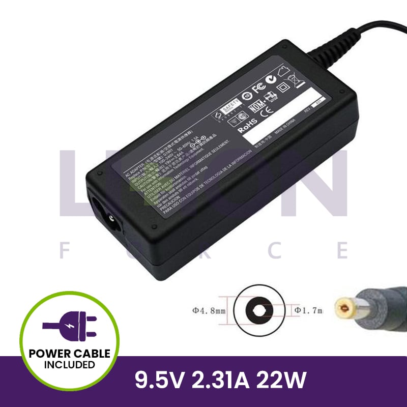 Carregador 9.5V 2.31A 22W - 4.8*1.7                         