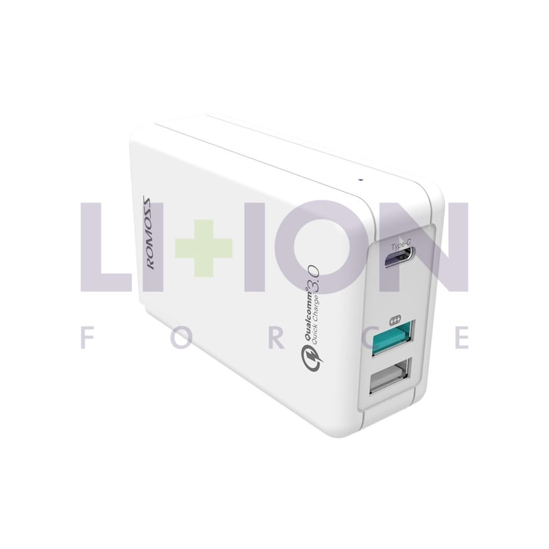 Carregador Romoss Power Cube-EX Type-C USB 3.1 30W          