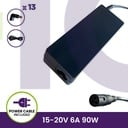 Carregador Universal Slim 90W - 90W-TA-SLIM                               