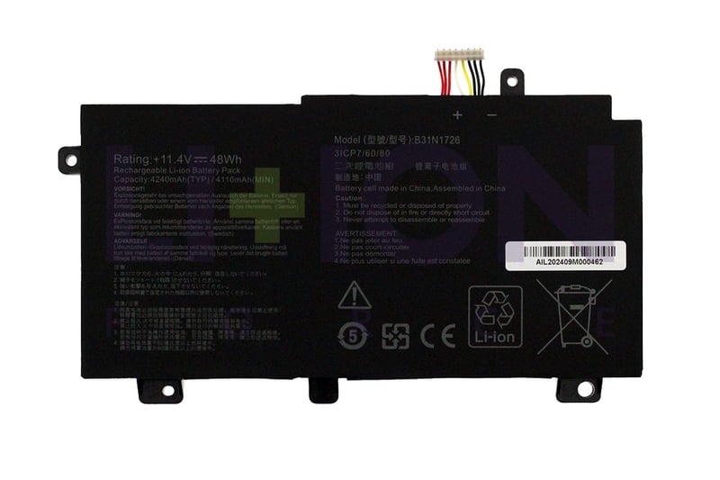 Bateria ASUS B31N1726 11.4V 4100mAh/46Wh