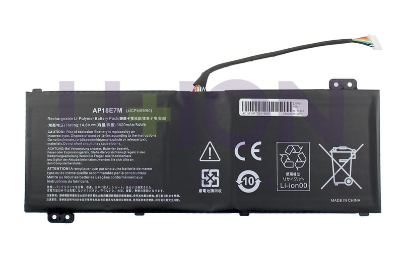 Bateria Acer AP18E7M 15.4V 3700mAh/57Wh                     