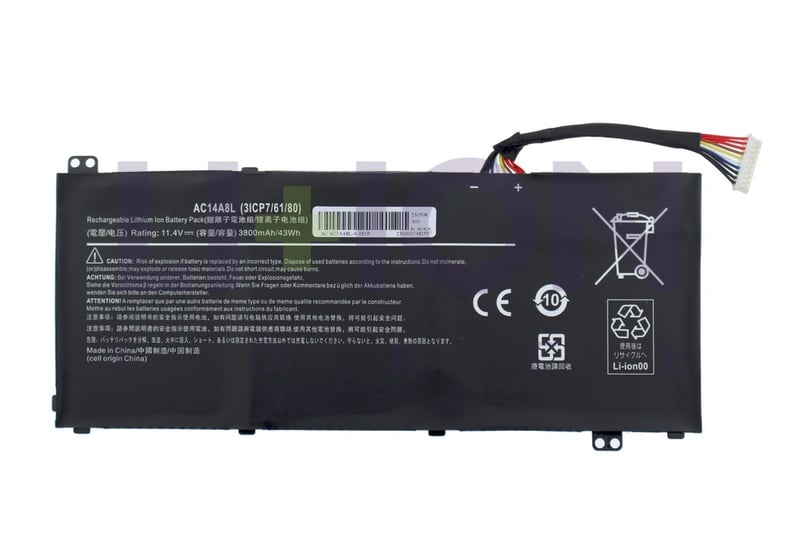 Bateria Acer Aspire VN7-571G 11.4V 3800mAh/43Wh