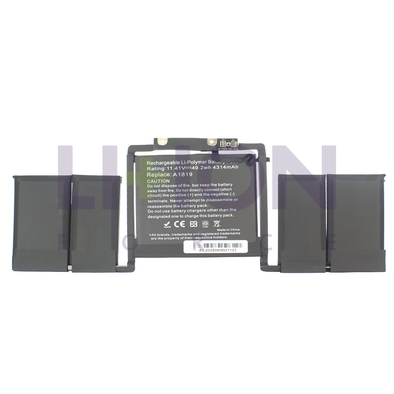 Bateria Apple A1819 11.41V 4300mAh/49Wh                     