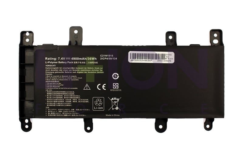 Bateria Asus X756 7.4V 4900mAh/36wh