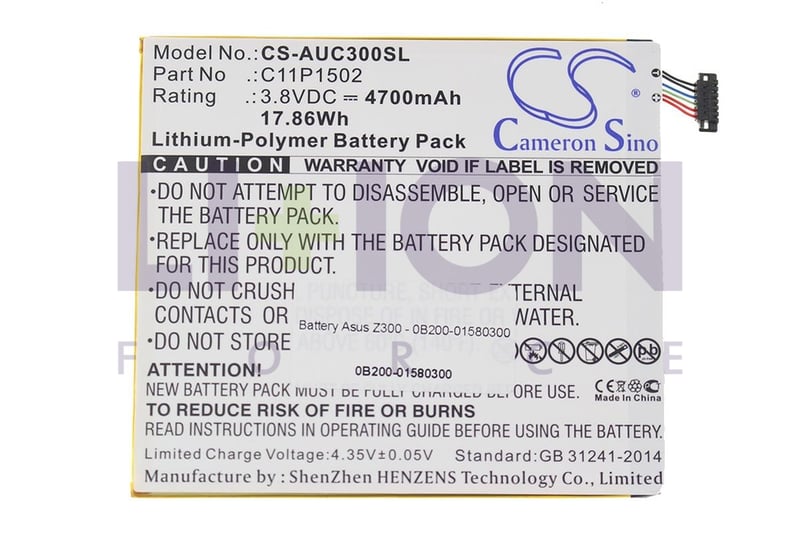 Battery Asus Z300 - 0B200-01580300                          