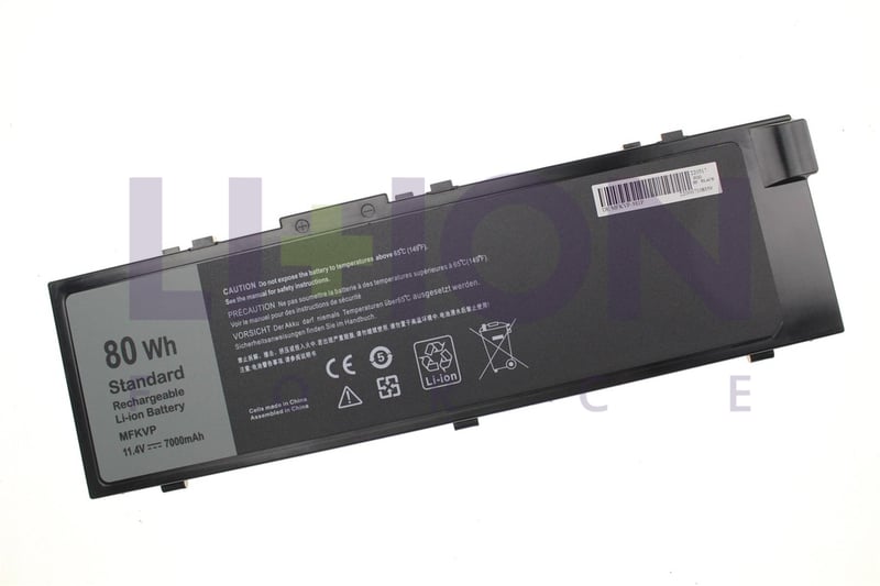 Bateria Dell 15 7510 6486mAh 11.1V 72Wh