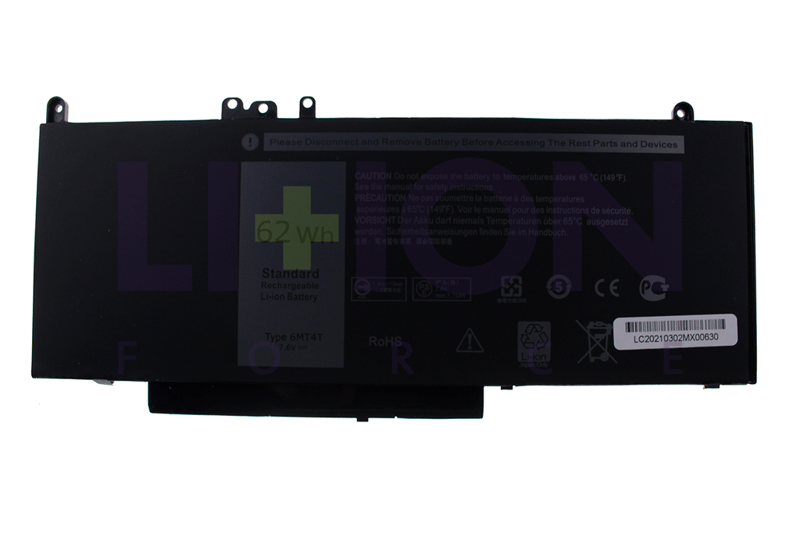 Bateria Dell 7.4V 7200mAh/53Wh