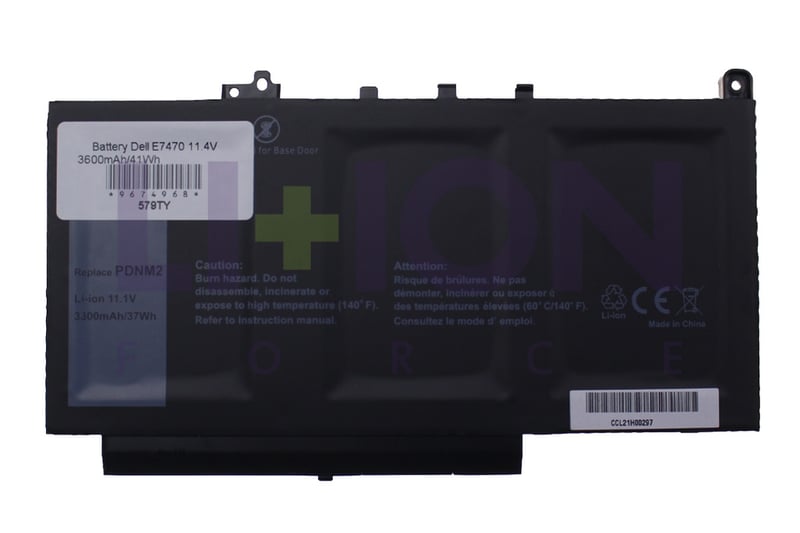 Bateria Dell E7470 11.4V 3600mAh/41Wh                       