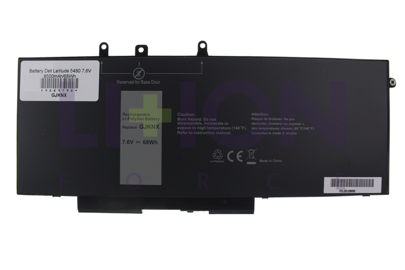 Bateria Dell Latitude 5480 7.6V 8200mAh/62Wh