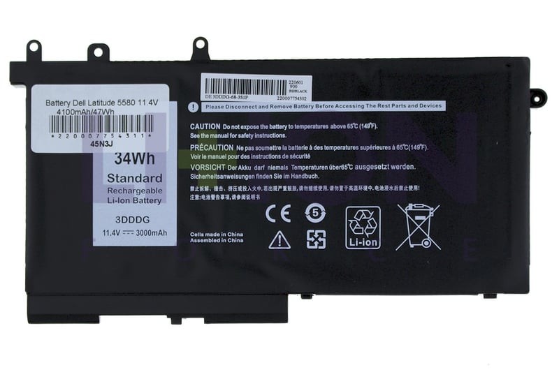 Bateria Dell Latitude 5580 11.4V 4100mAh/47Wh               