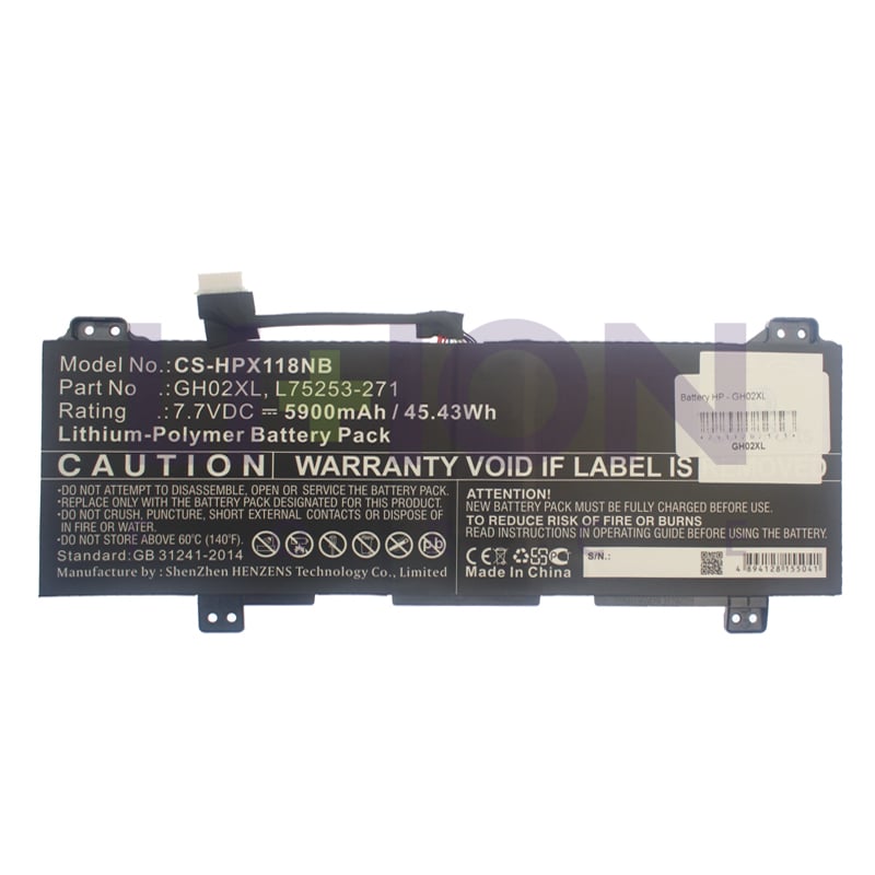 Bateria HP - GH02XL                                         