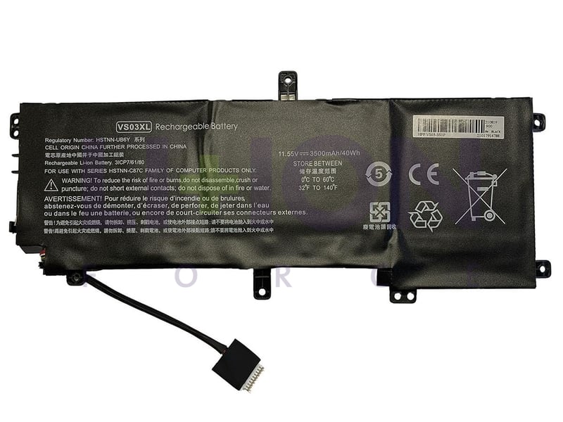 Bateria HP 15-AS 11.55V 3500mAh/40wh