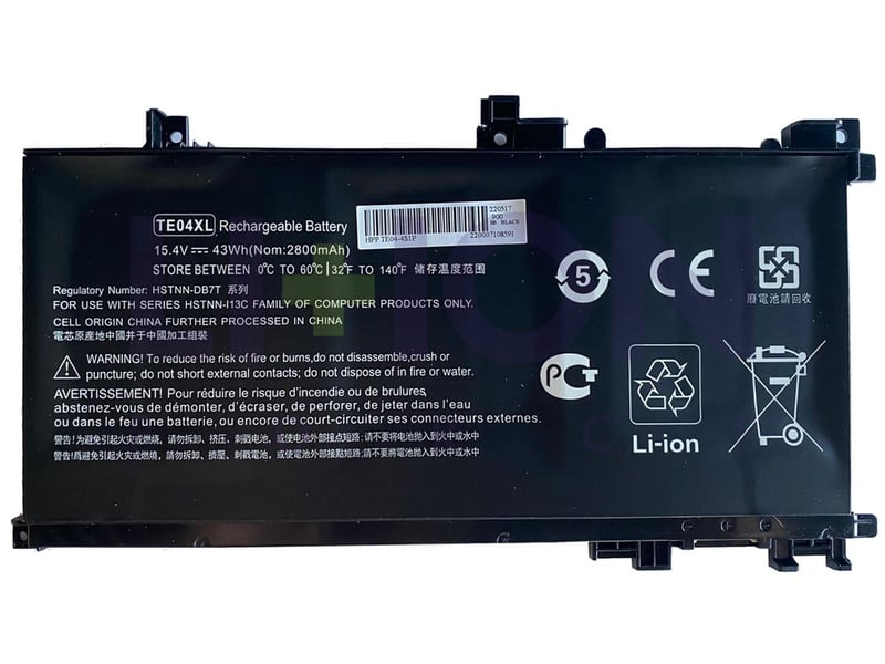 Bateria HP 15-AX TE04XL 15.4V 2800mAh/43Wh