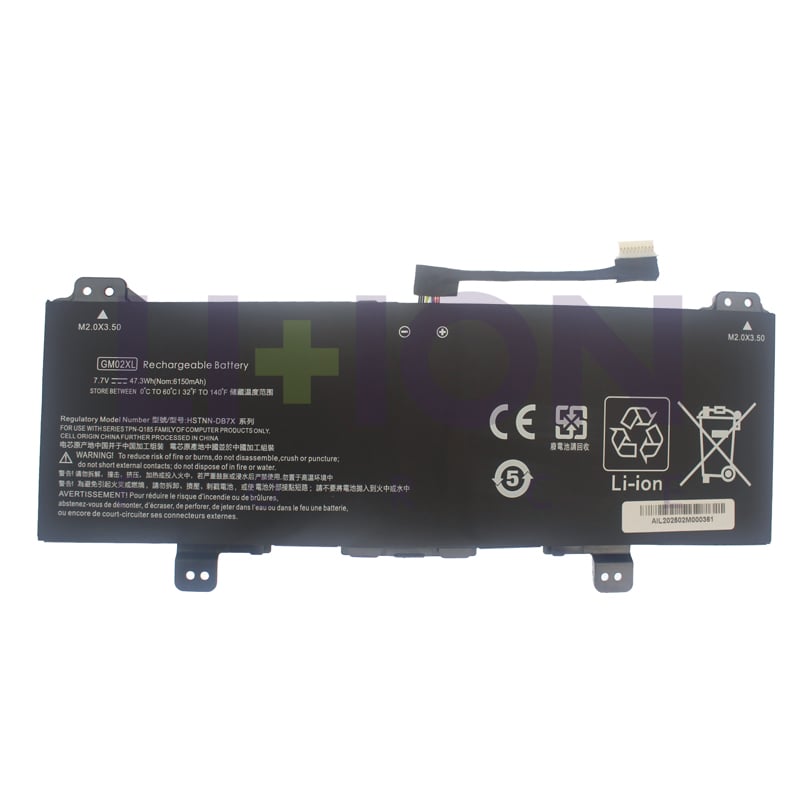 Bateria HP X360 11 G1 7.6V 3600mAh/27Wh - GM02XL            