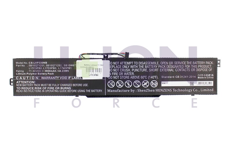 Bateria Lenovo 11.34V 3900mAh/44Wh