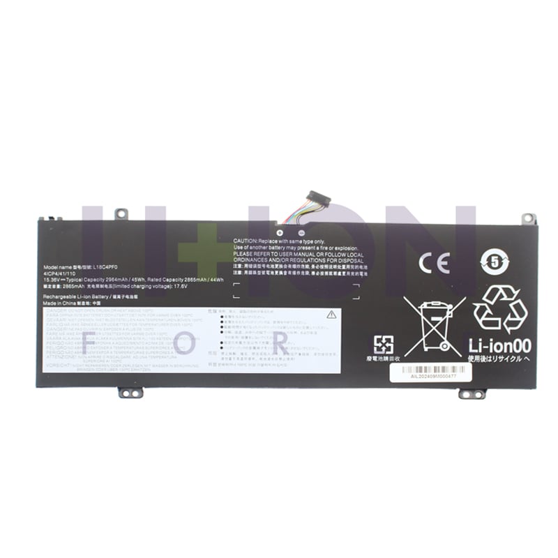 Bateria Lenovo 15.2V 2900mAh - L18C4PF0                     