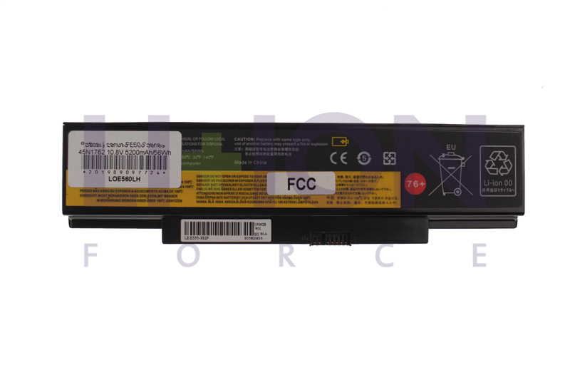 Bateria Lenovo E560 Series 45N1762 10.8V 5200mAh/56Wh       