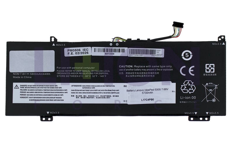 Bateria Lenovo IdeaPad 530S 7.68V 5730mAh