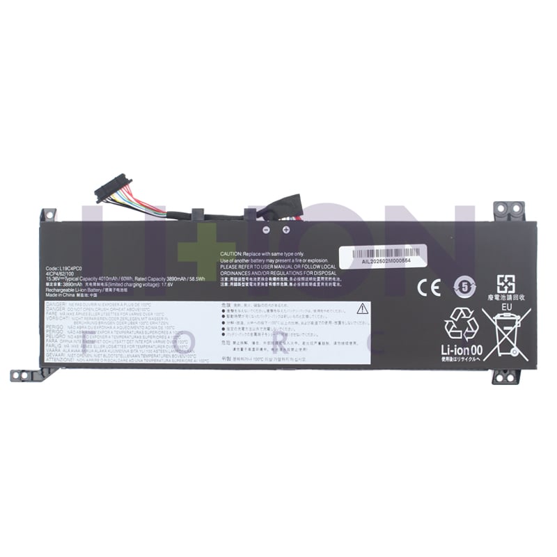 Bateria Lenovo Legion 5 15.4v 3850mAh/59Wh                 