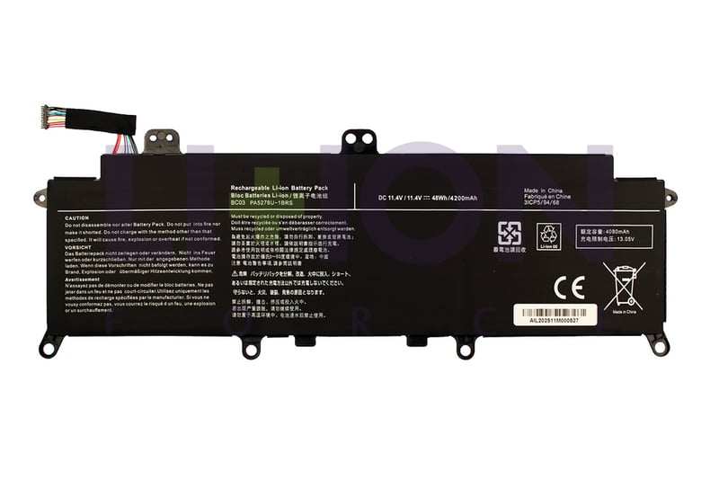 Bateria Toshiba PA5278U 11.4V 4000mAh/45.6Wh               