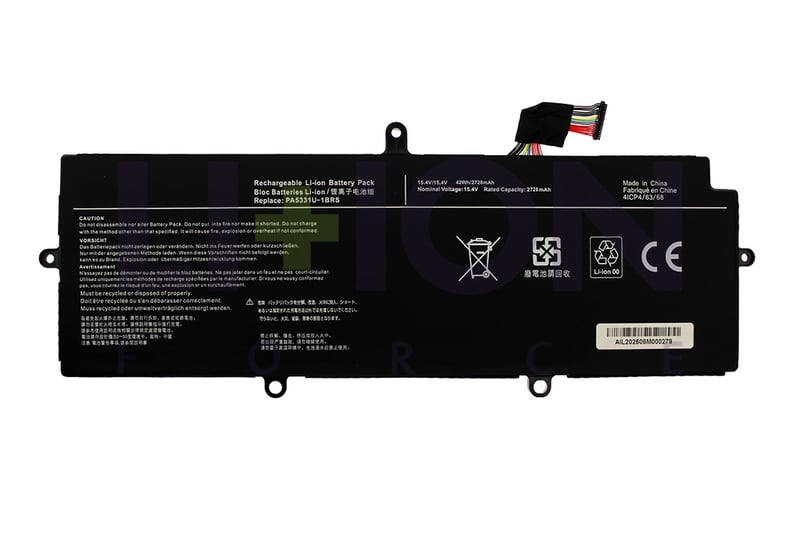 Bateria Toshiba PA5331U 15.4V 2728mAh/42wh                   