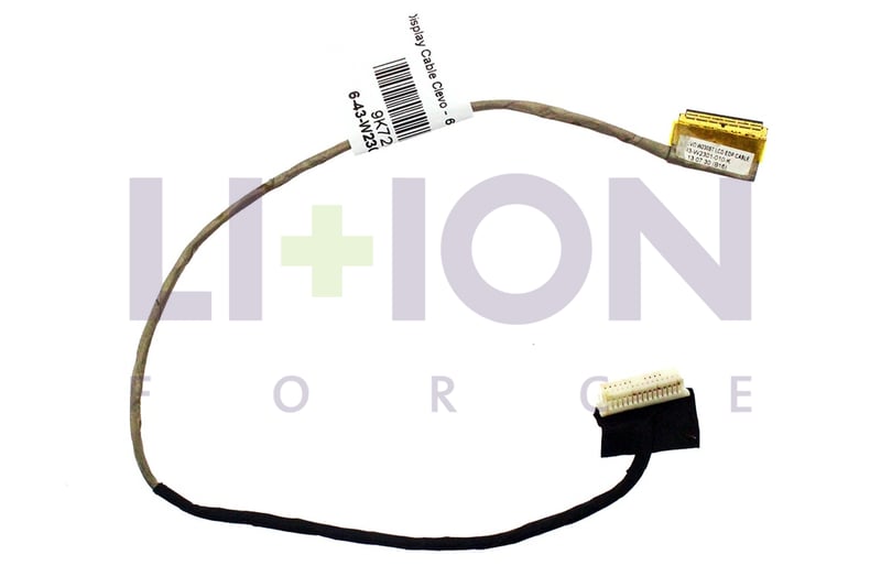 Cabo LCD Clevo - 6-43-W2301-010-K                      