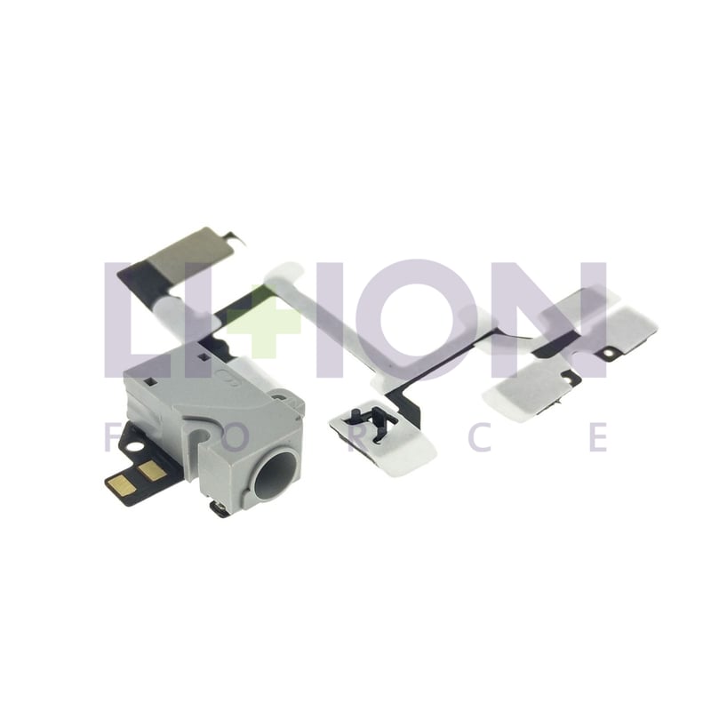 Flex Headphone Jack & Volume iPhone 4S White - FHIP4SWH     