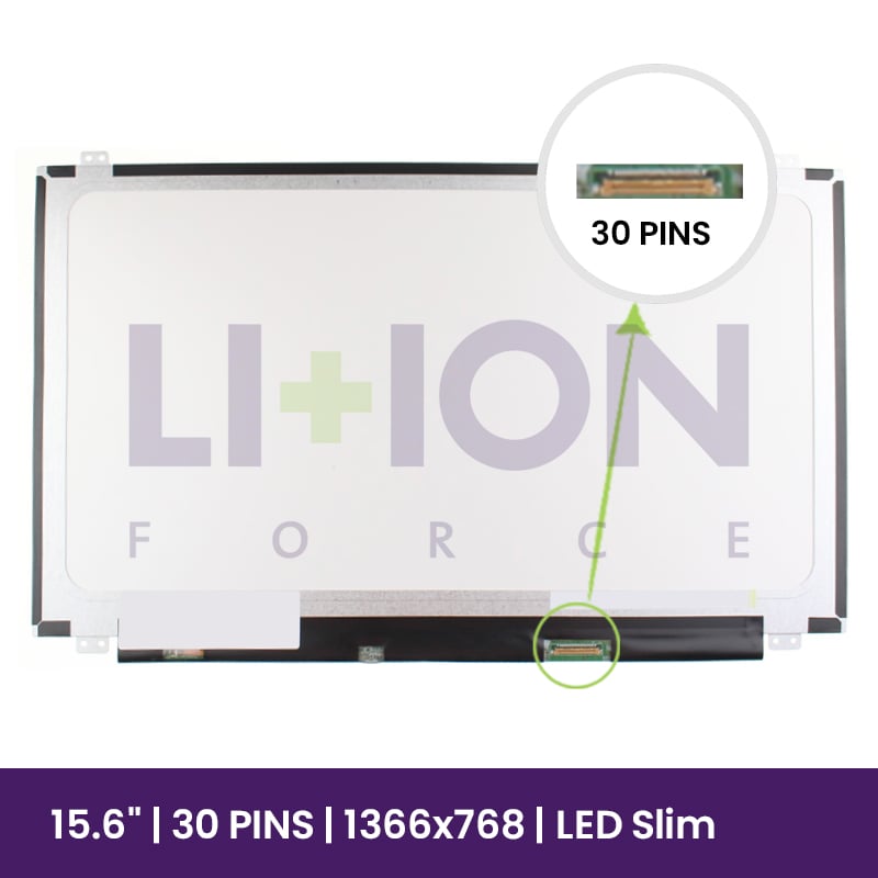 Ecrã LCD 15.6" WXGA HD Slim 1366x768 - NT156WHM-N42