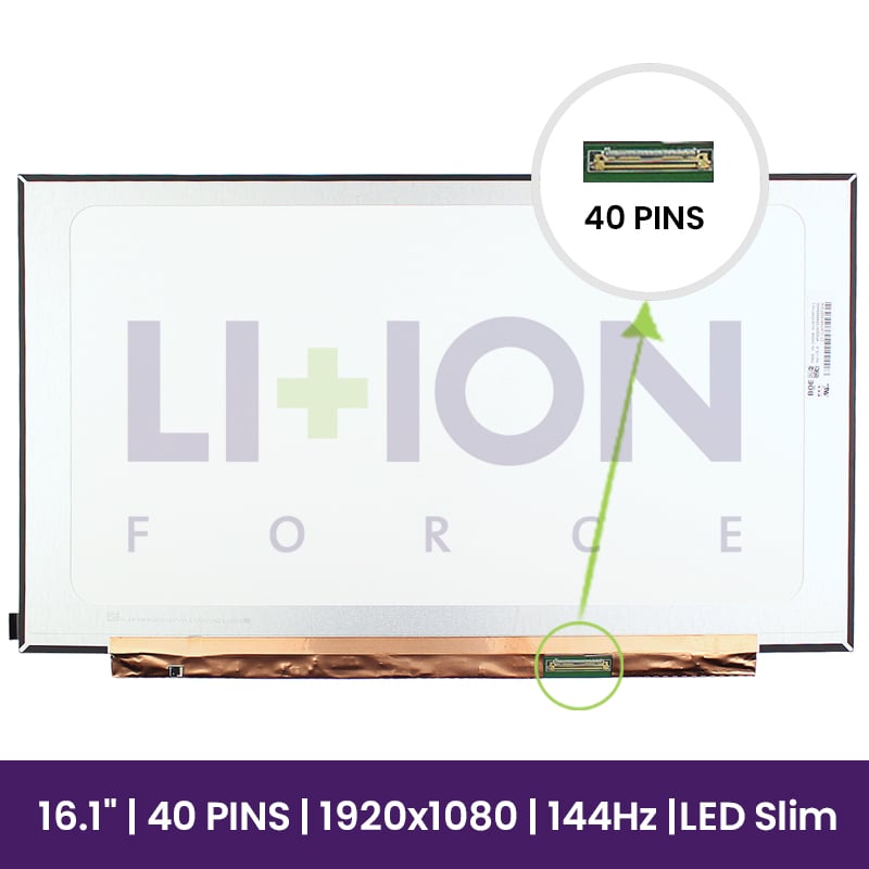 Ecrã LCD 16.1" FULL HD 1920x1080 -  NV161FHM-NY3          