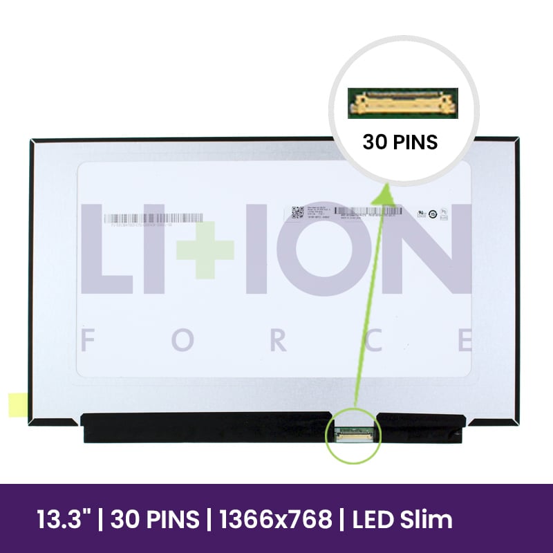 Ecrã LCD AUO 13.3 WXGA HD - 1366x768 B133XTN03.3          