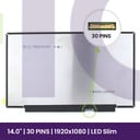Ecrã LCD AUO 14" WUXGA Slim 1920x1080 - B140HTN02.1       