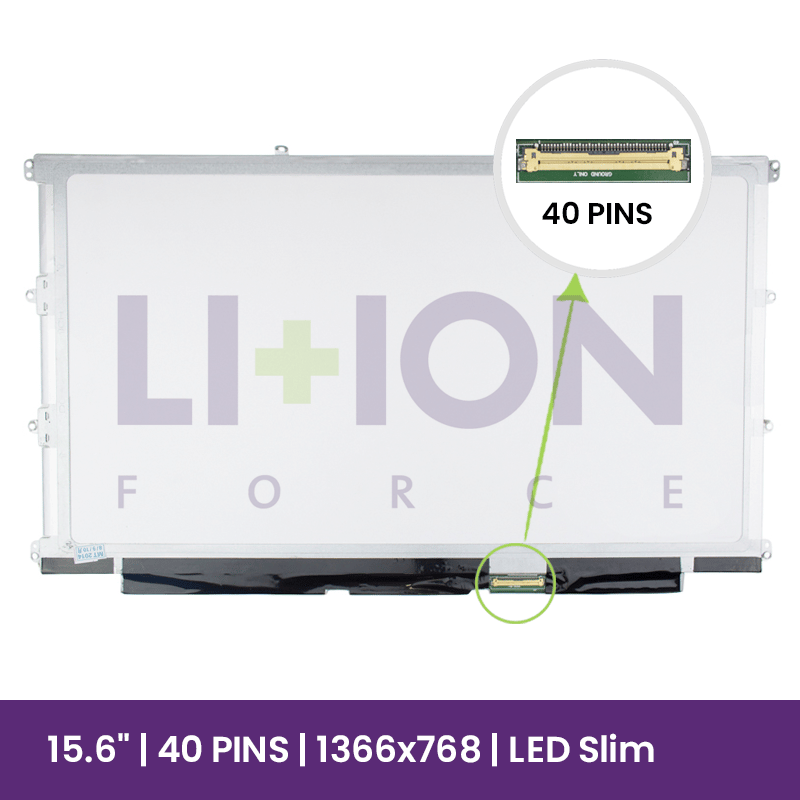 Ecrã LCD AUO 15.6" WXGA HD 1366x768 - B156XW03 V.0        