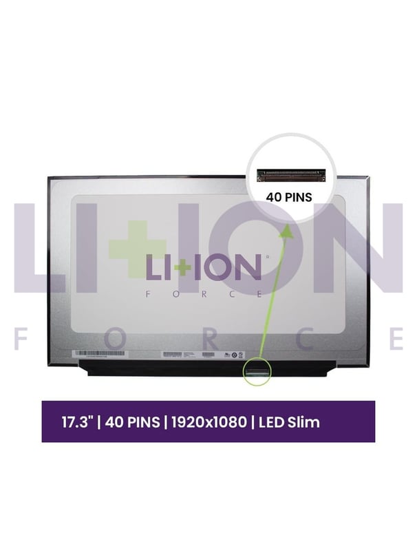 Ecrã LCD AUO 17.3 FULL HD - 1920x1080 - B173HAN04.9