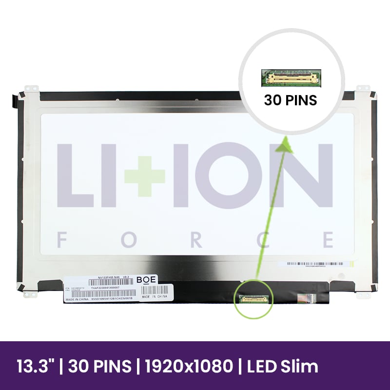 Ecrã LCD BOE 13.3" WUXGA 1920×1080 - NV133FHM-N46         