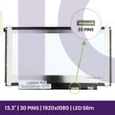 Ecrã LCD BOE 13.3" WUXGA 1920×1080 - NV133FHM-N46         